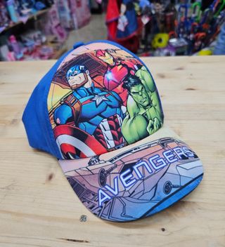Cappello con visiera tg. unica regolabile avengers