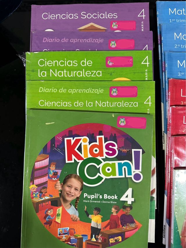 Libros 4 de primaria CEIP ATALYA