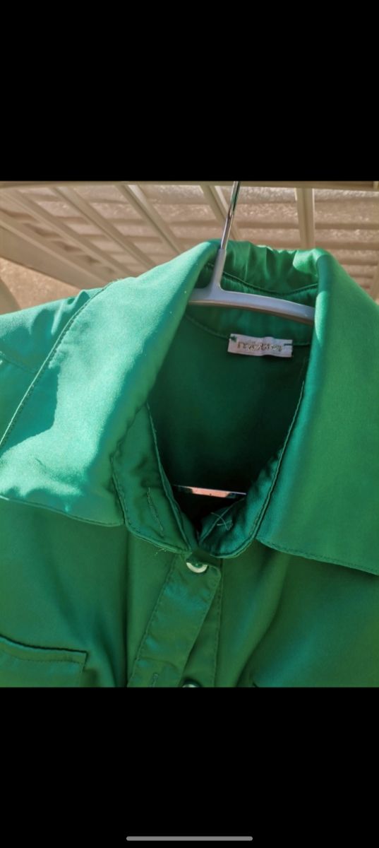 Camicia Motivi Verde