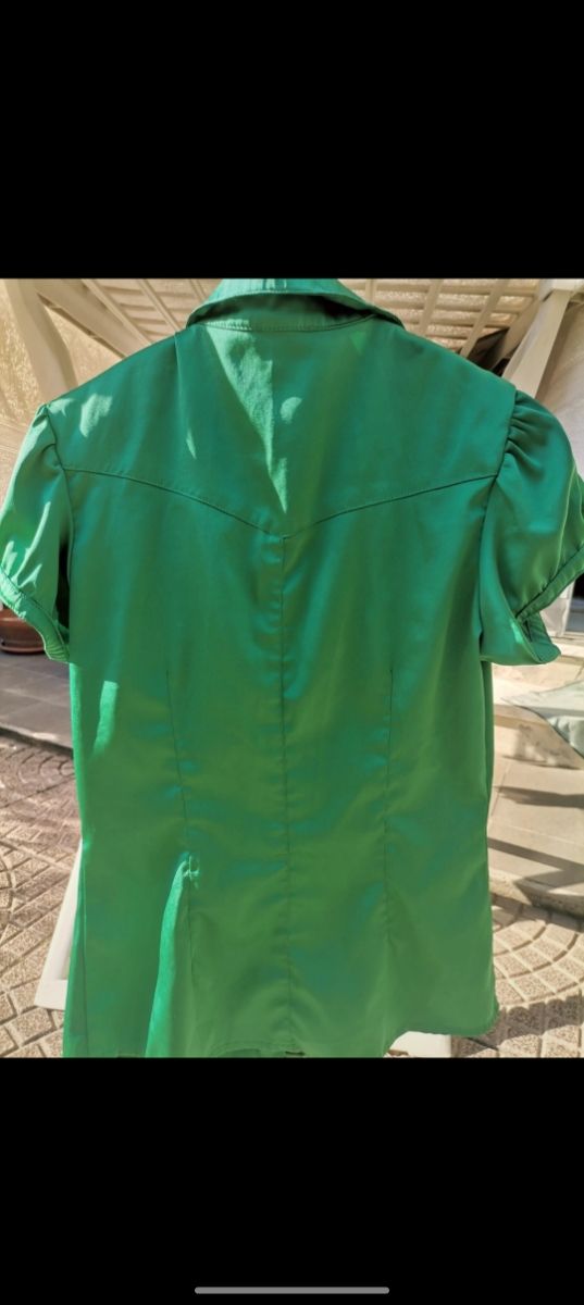 Camicia Motivi Verde