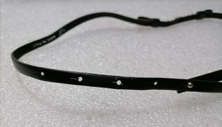 Cintura Donna in Pelle con Strass , nuova , Italy