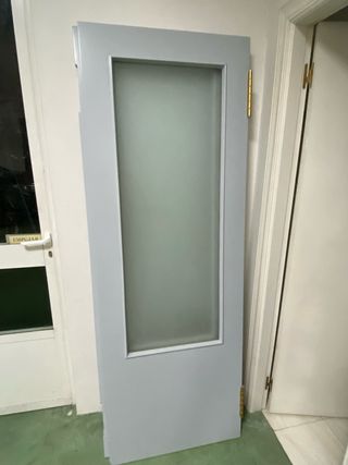 Puerta doble con posibilidad de marco