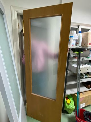 Puerta doble con posibilidad de marco