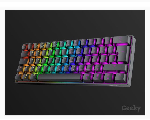 Teclado español multicolor mecánico gaming