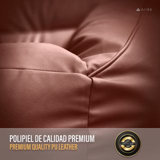 Puff Sofa Salon Polipiel - Puf Gigante Gamer XXL