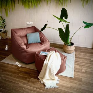 Puff Sofa Salon Polipiel - Puf Gigante Gamer XXL