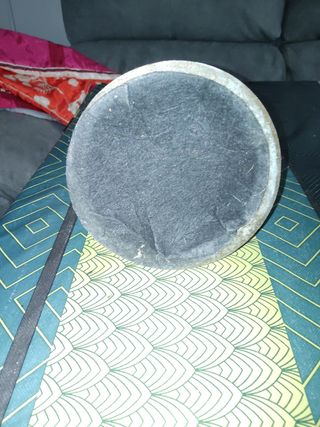 Antigua figura de bronce