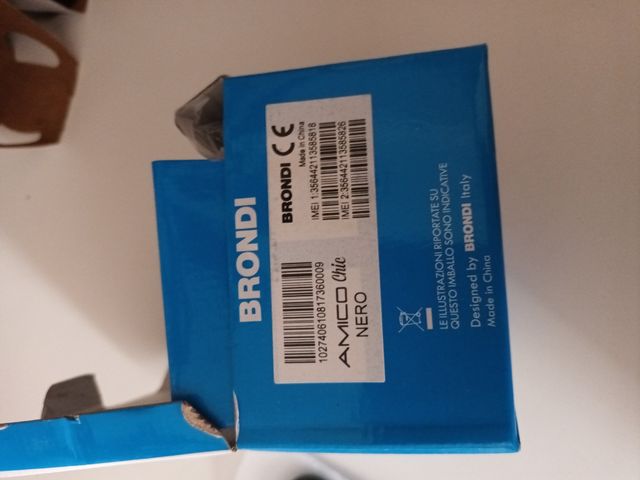 Cellulare brondi nero 