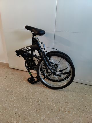 Bicicleta nilox 20 plegable. 