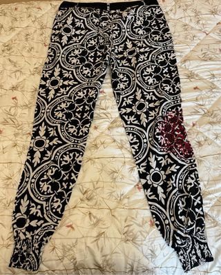 Pantalon Desigual negro y blanco