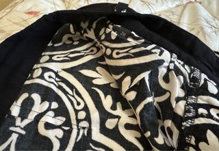 Pantalon Desigual negro y blanco