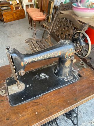 maquina de coser antigua singer