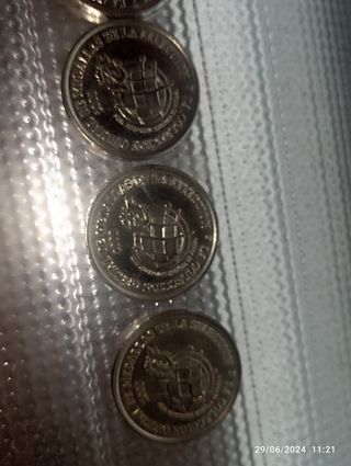 Monedas futbolista 