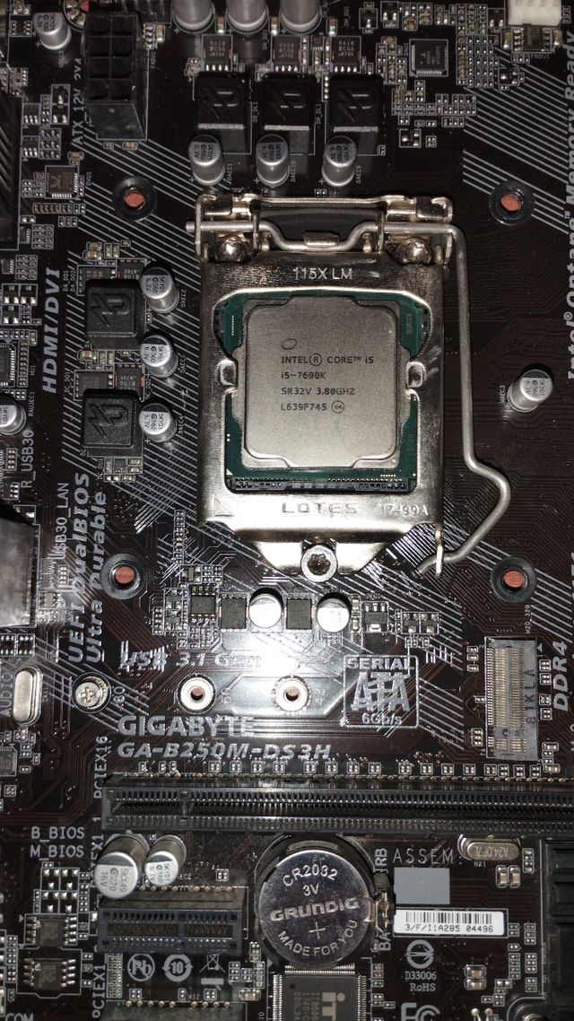 Placa más cpu