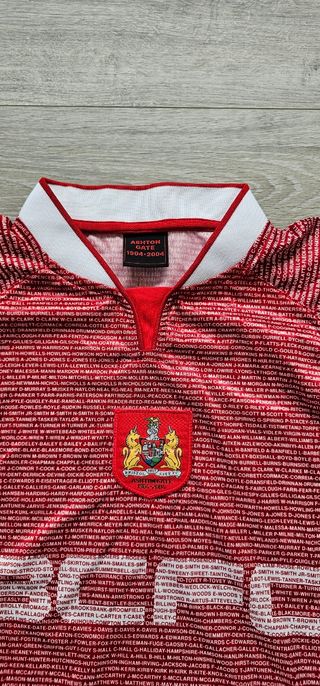 Camiseta especial Bristol City talla XXL 1904 2004