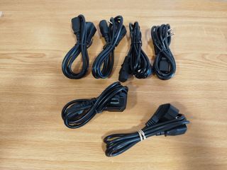 Cable alimentación para ordenador (6 Unid.)