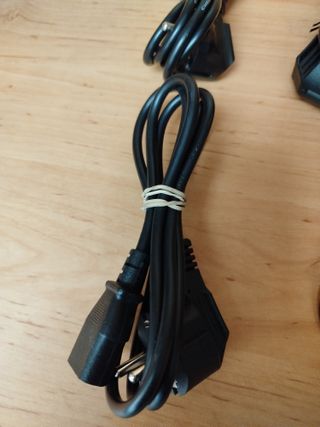 Cable alimentación para ordenador (6 Unid.)