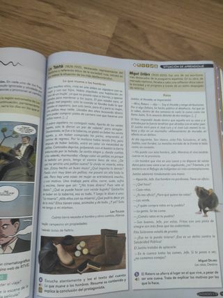 Libro de texto . Lengua castellana