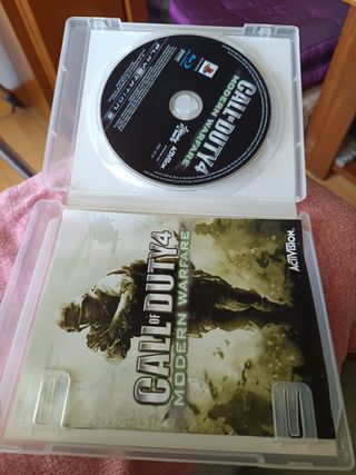 Juego PS3 Call off Duty 4 Modern Warfare