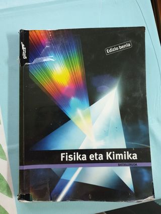 Fisika eta Kimika 1 batxilergoa