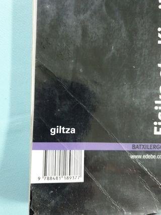 Fisika eta Kimika 1 batxilergoa