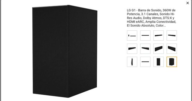 Barra de sonido LG edición Galería