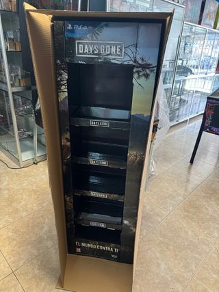 EXPOSITOR DAYS GONE PS4 pro STAND OFICIAL nuevo