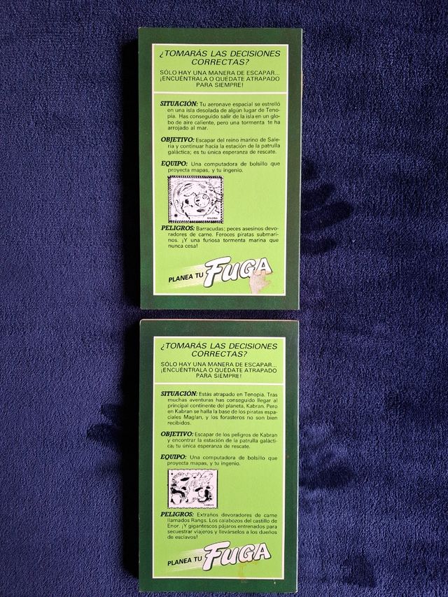 MC Planea tu fuga de Tenopia Vol. 2 y 3