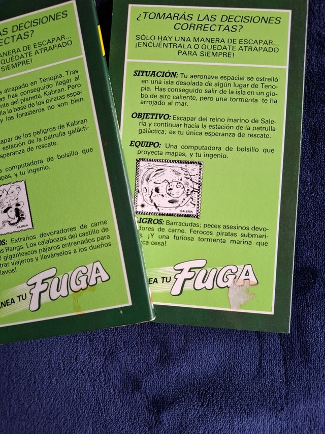 MC Planea tu fuga de Tenopia Vol. 2 y 3