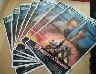 📽️ 9 Carteles de 1987: La Fuerza de la Venganza