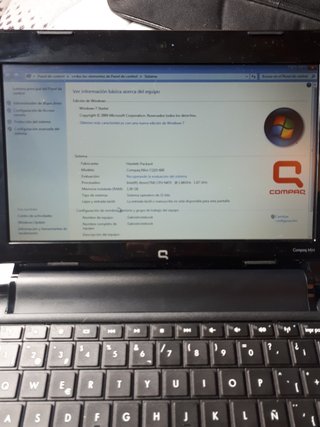 Mini ordenador portátil Compaq Mini
