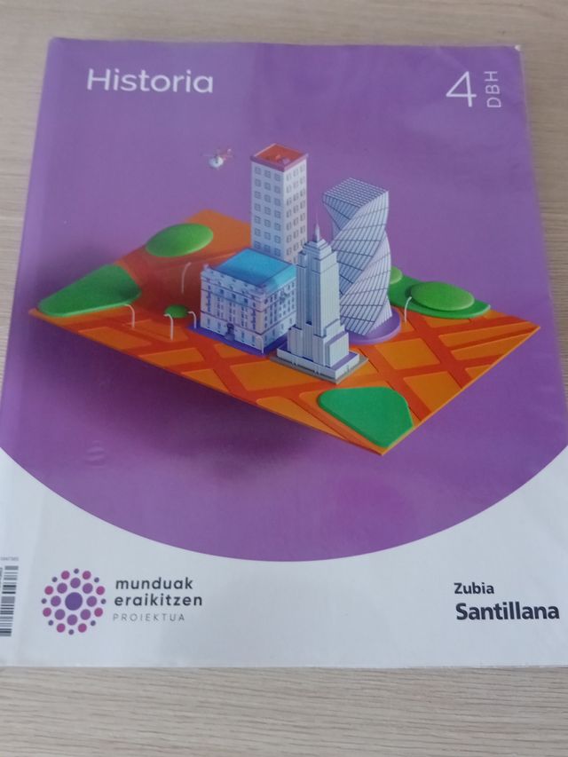 Historia 4 DBH. Zubia Santillana