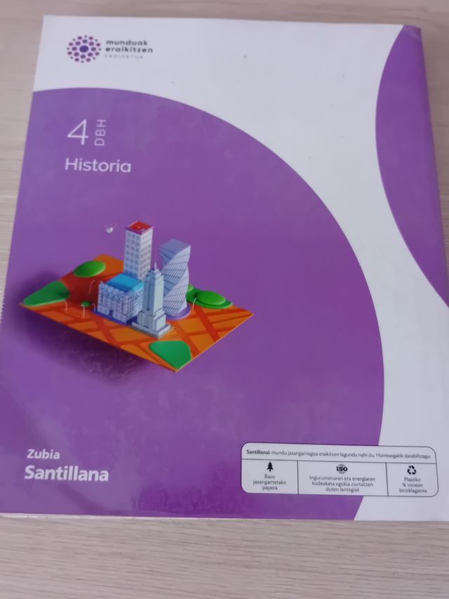 Historia 4 DBH. Zubia Santillana