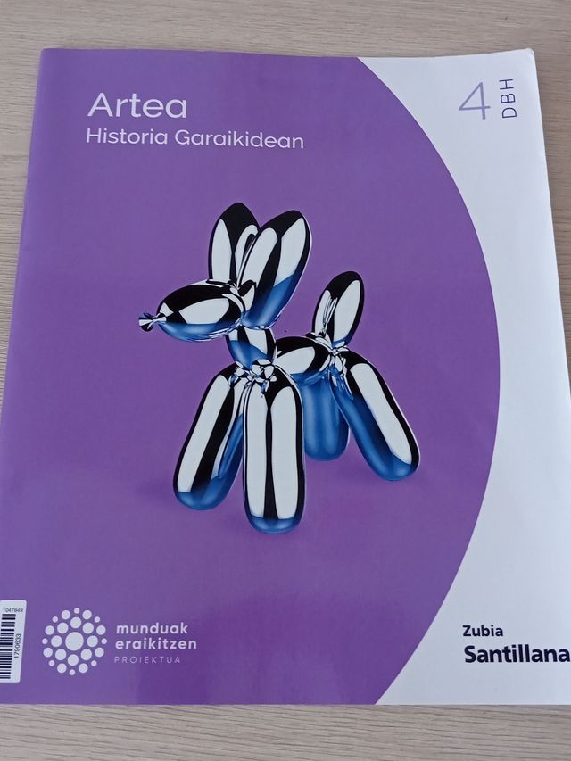 Artes Historia Garaikidean 4 DBH