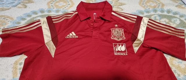 Polo original selección España Sudáfrica 2010