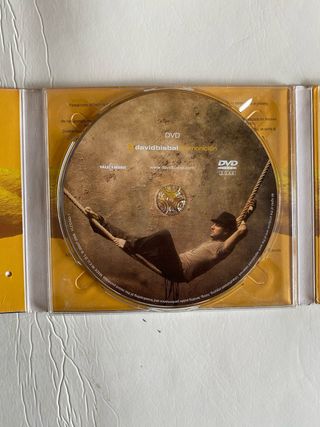 David Bisbal CD y DVD FIRMADO