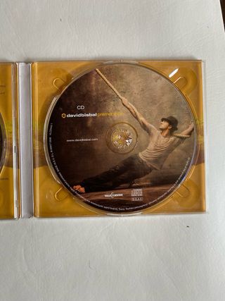 David Bisbal CD y DVD FIRMADO