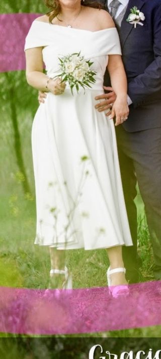 Vestido novia Talla L