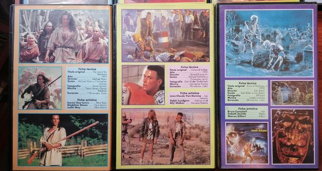 10 VHS NO ORIGINALES CON CARATULAS