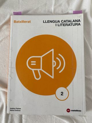 Libro de catalan de 2ndo de bachillerato