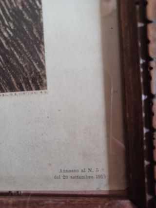 Incisione autentica 1915 Duca degli Abruzzi