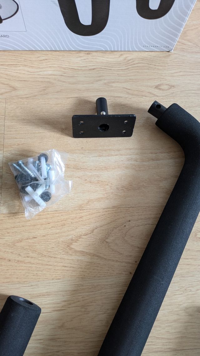 Ocean and earth sup longboard wall rax