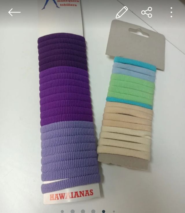 Lote Horquillas - coleteros niñas