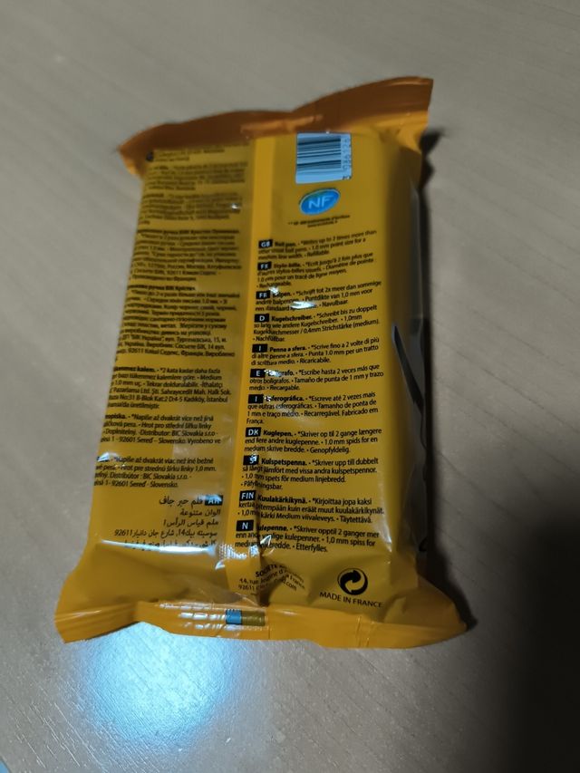 Bolígrafos Bic Cristal 15 + 5 gratis