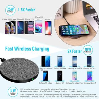 Cargador Inalámbrico para IPHONE