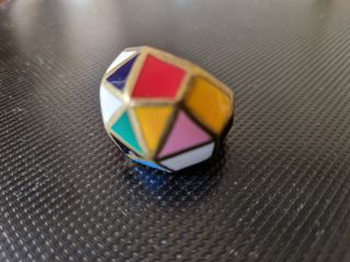 Anillo diseño esmaltado