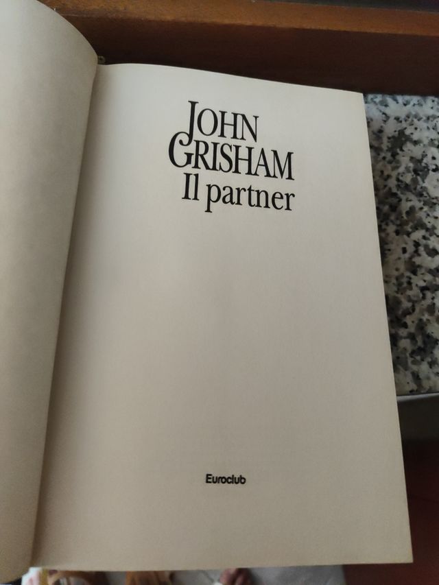 Il partner. John Grisham
