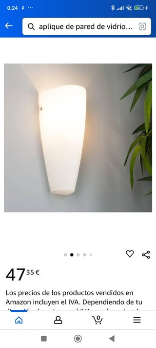 Aplique de pared