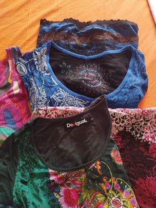 Lote camisetas y vestido de verano