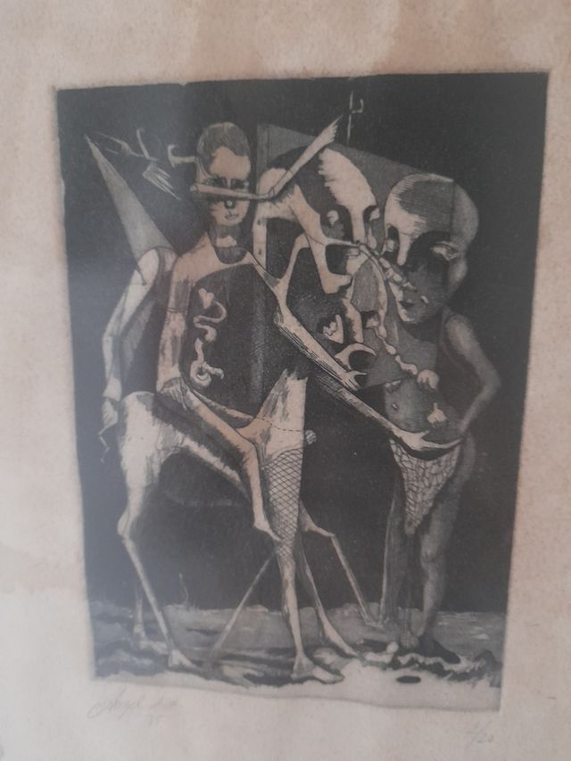 Cuadro hecho a lapiz